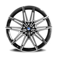 BM391 GLOSS BLACK MACHINED FACE