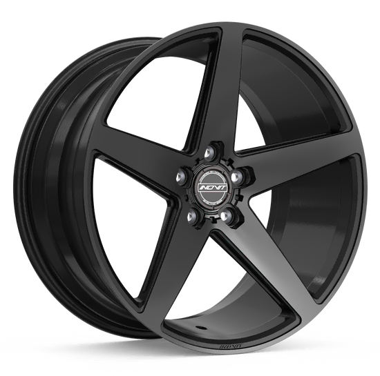INOVIT l ROTOR BLACK MACHINED FACE BALL CUT MILLED SATIN DARK TINT