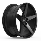 INOVIT l ROTOR BLACK MACHINED FACE BALL CUT MILLED SATIN DARK TINT