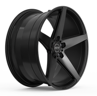 INOVIT l ROTOR BLACK MACHINED FACE BALL CUT MILLED SATIN DARK TINT