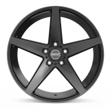 INOVIT l ROTOR BLACK MACHINED FACE BALL CUT MILLED SATIN DARK TINT