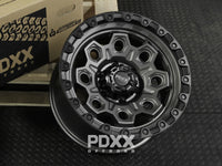 PDX OFFROAD l CONQUEST GUNMETAL W/ BLACK RING
