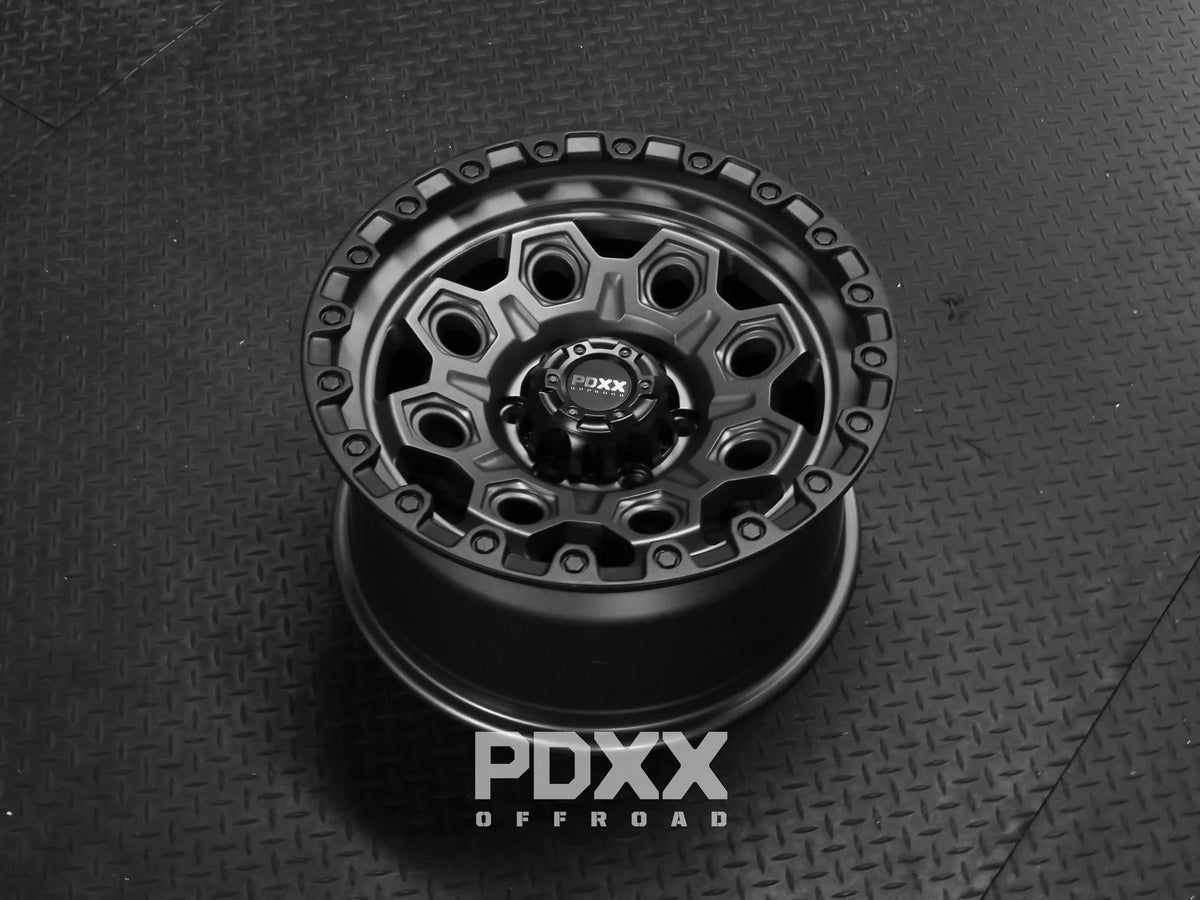 PDX OFFROAD l CONQUEST GUNMETAL W/ BLACK RING