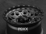 PDX OFFROAD l CONQUEST GUNMETAL W/ BLACK RING