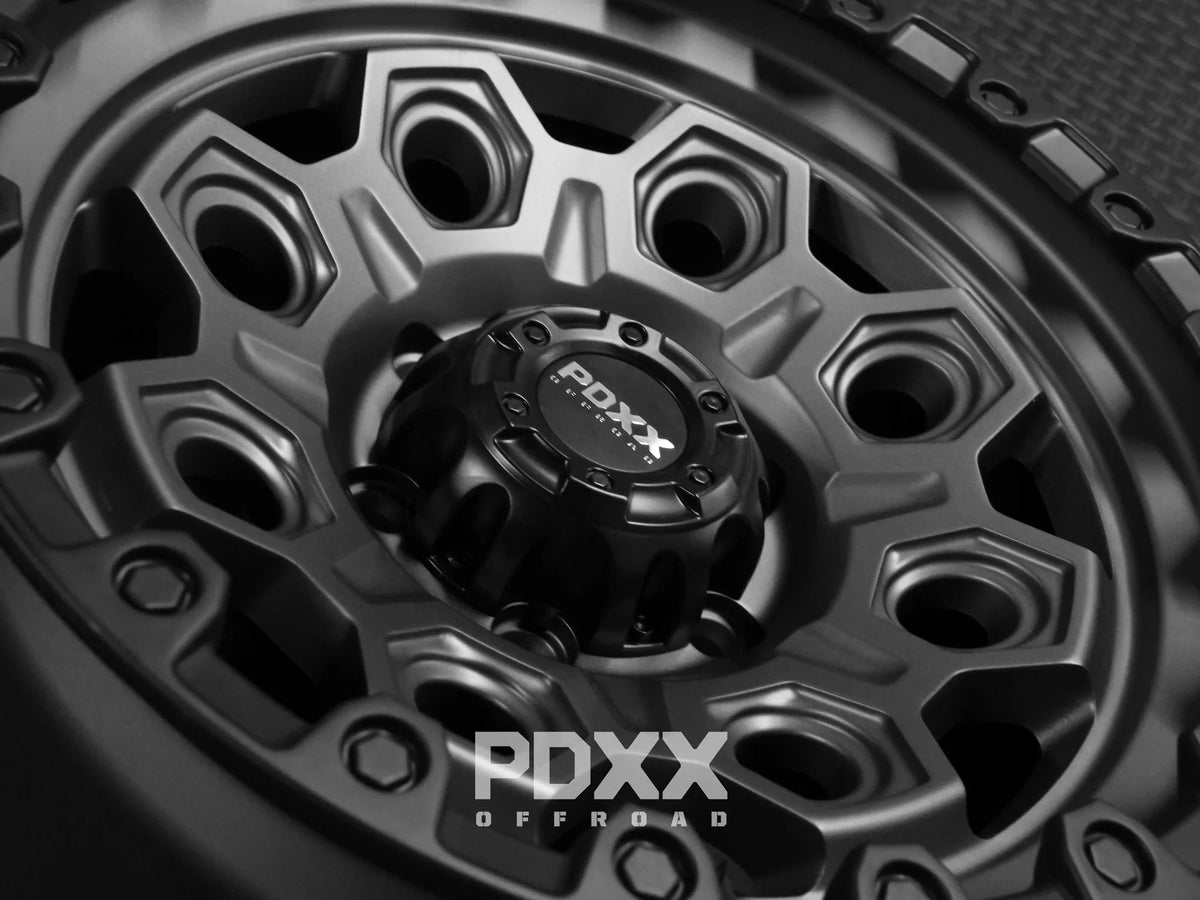 PDX OFFROAD l CONQUEST GUNMETAL W/ BLACK RING