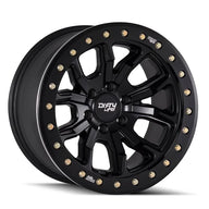 DIRTY LIFE 9303 DT-1 - SIMULATED BEADLOCK RING MATTE BLACK