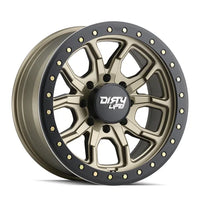 DIRTY LIFE 9303 DT-1 - SIMULATED BEADLOCK RING SATIN GOLD