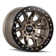 DIRTY LIFE 9303 DT-1 - SIMULATED BEADLOCK RING SATIN GOLD