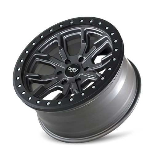 DIRTY LIFE 9303 DT-1 - SIMULATED BEADLOCK RING SATIN GRAPHITE