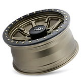 DIRTY LIFE 9304 DT-2 - SIMULATED BEADLOCK RING SATIN GOLD