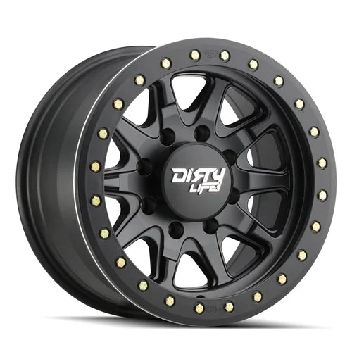 DIRTY LIFE DUAL TEK 9304 DT-2 - SIMULATED BEADLOCK RING MATTE BLACK
