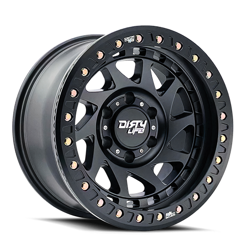 DIRTY LIFE MATTE BLACK ENIGMA 9313 - RACE BEADLOCK
