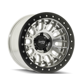 DIRTY LIFE DUAL TEK 9317 DT-3 - SIMULATED BEADLOCK RING MACHINED