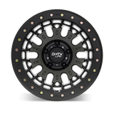 DIRTY LIFE DUAL TEK 9317 DT-3 - SIMULATED BEADLOCK RING MATTE BLACK