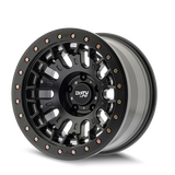 DIRTY LIFE DUAL TEK 9317 DT-3 - SIMULATED BEADLOCK RING MATTE BLACK