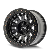 DIRTY LIFE DUAL TEK 9317 DT-3 - SIMULATED BEADLOCK RING MATTE BLACK