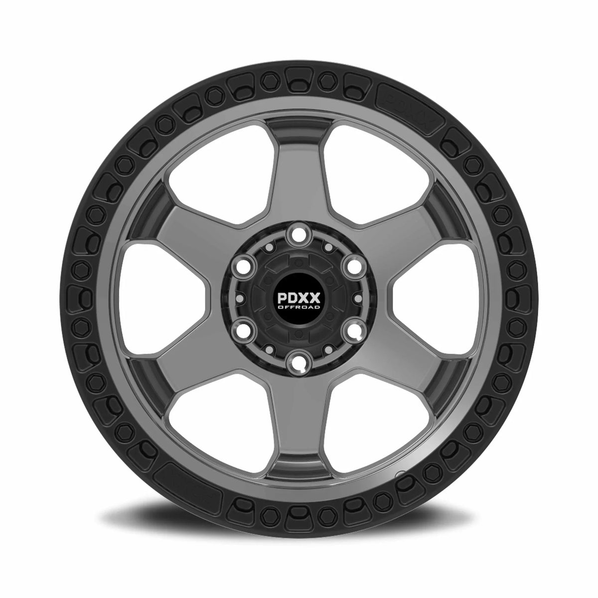 PDXX OFFROAD l DOMINATOR GUNMETAL W/BLACK RING