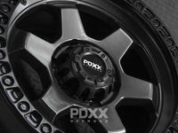 PDXX OFFROAD l DOMINATOR GUNMETAL W/BLACK RING