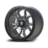 PDXX OFFROAD l FURY SATIN GUNMETAL W/BLACK RING