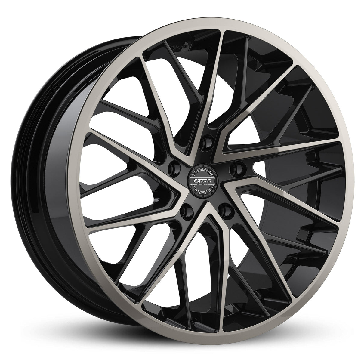 GT FORM l VERTEX GLOSS BLACK TINTED