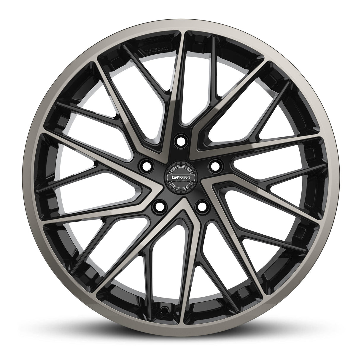 GT FORM l VERTEX GLOSS BLACK TINTED