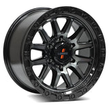 LOADED STOCKTON DARK TINT JET BLACK 1675