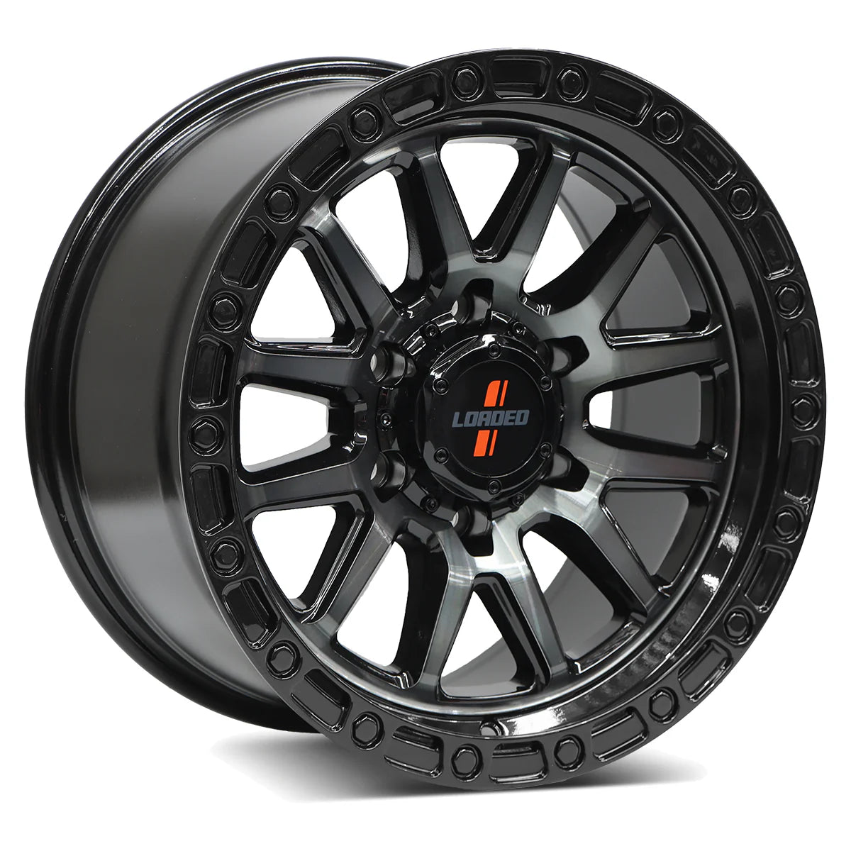LOADED STOCKTON DARK TINT JET BLACK 1675