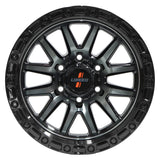 LOADED STOCKTON DARK TINT JET BLACK 1675