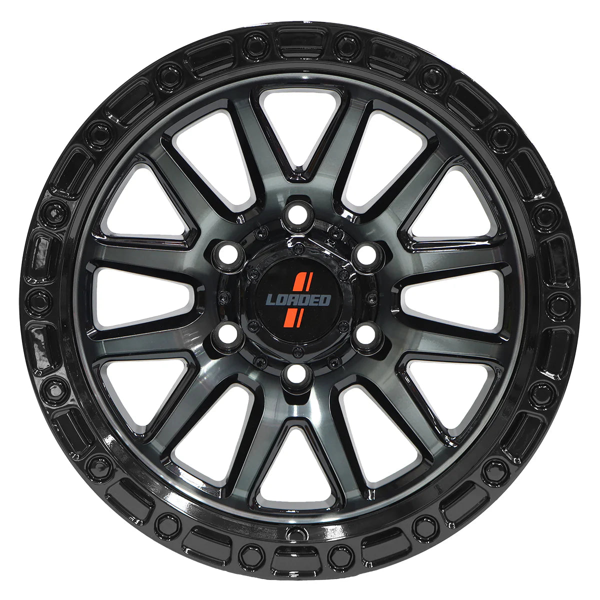 LOADED STOCKTON DARK TINT JET BLACK 1675