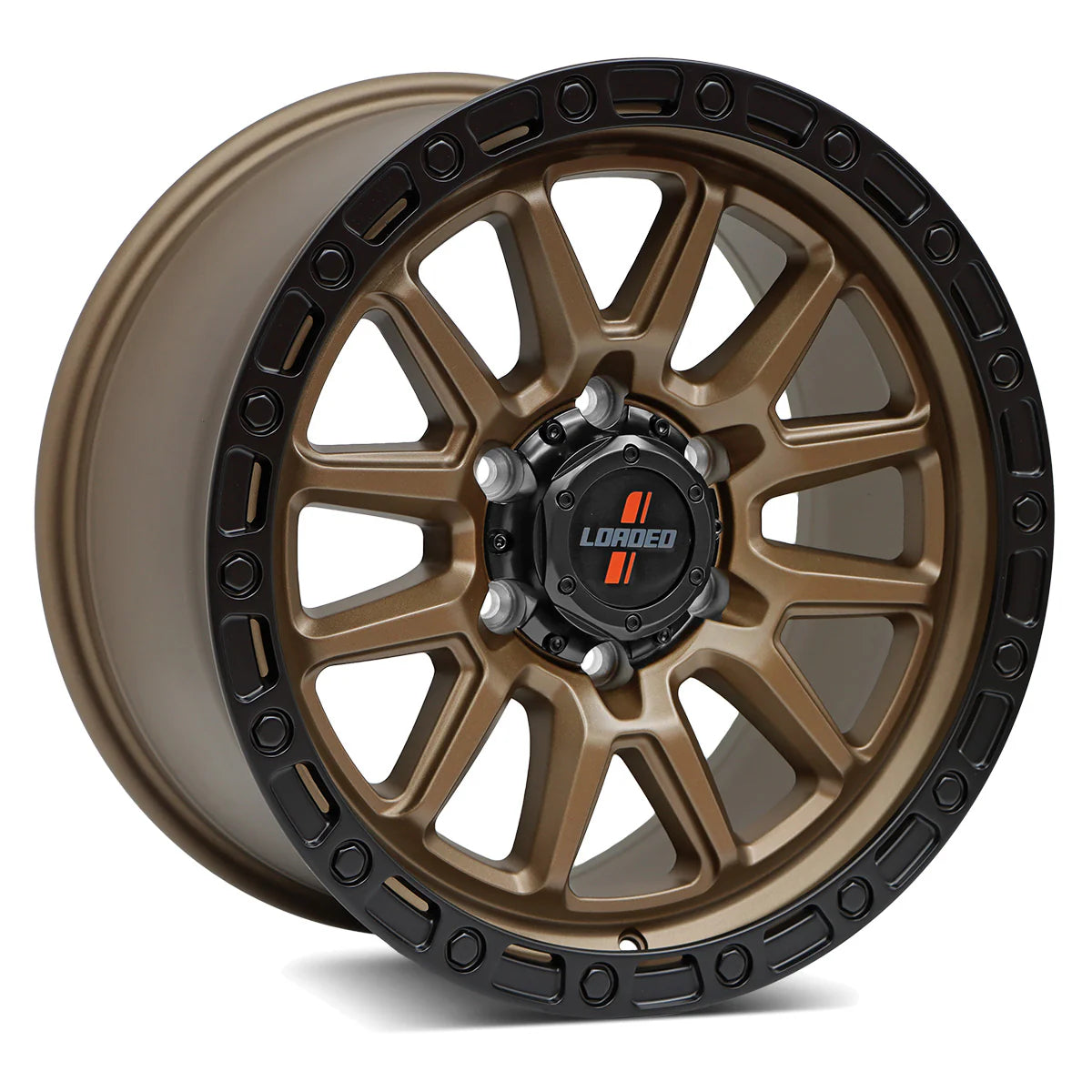 LOADED STOCKTON BRONZE / BLACK LIP  1675