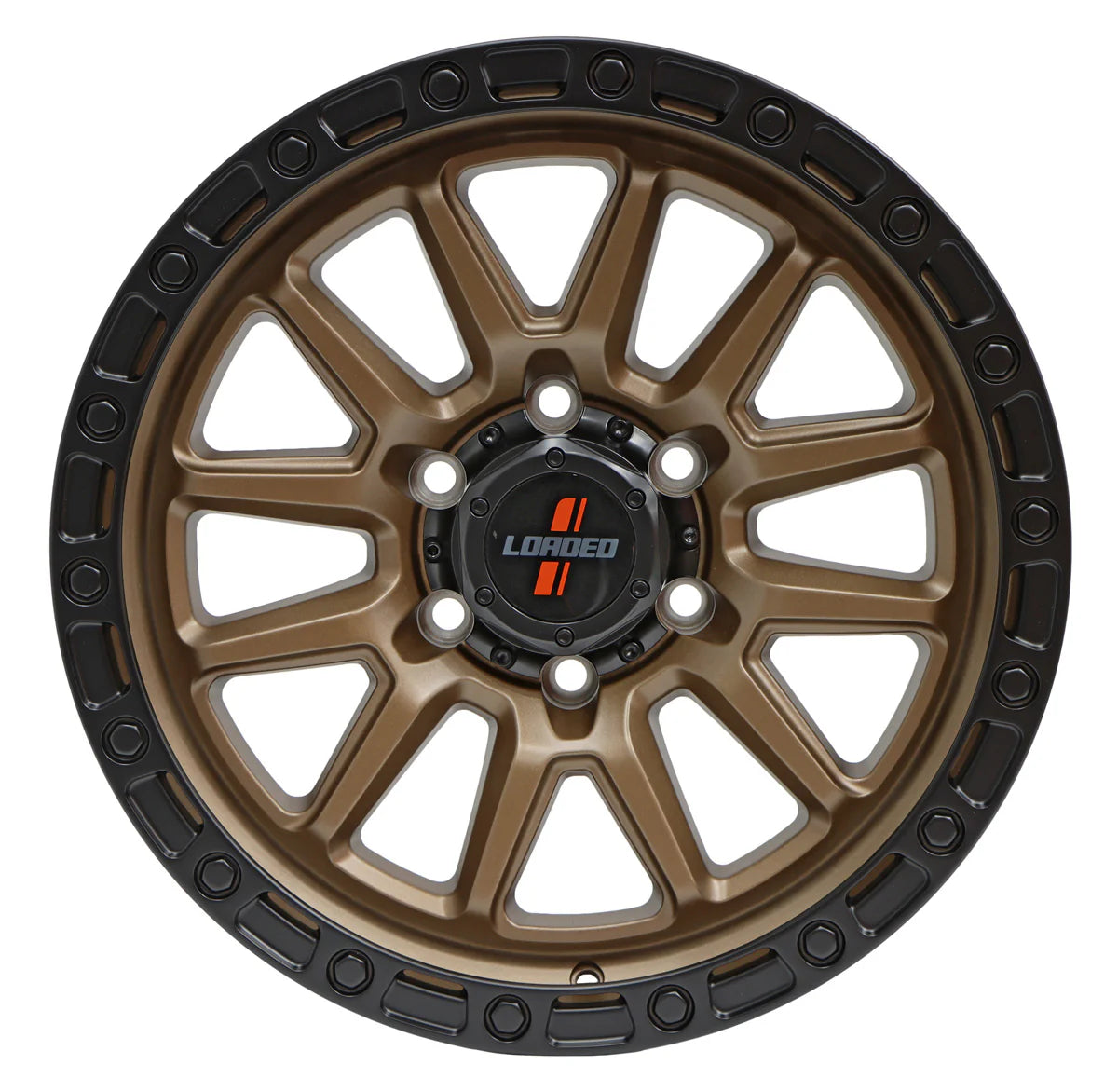 LOADED STOCKTON BRONZE / BLACK LIP  1675