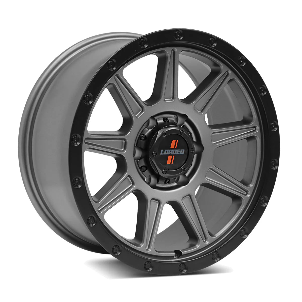 LOADED GUNBARREL GUNBARREL | GREY / BLACK LIP