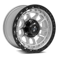 LOADED GIBB SILVER MACHINED / BLACK LIP