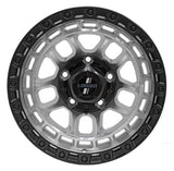 LOADED GIBB SILVER MACHINED / BLACK LIP