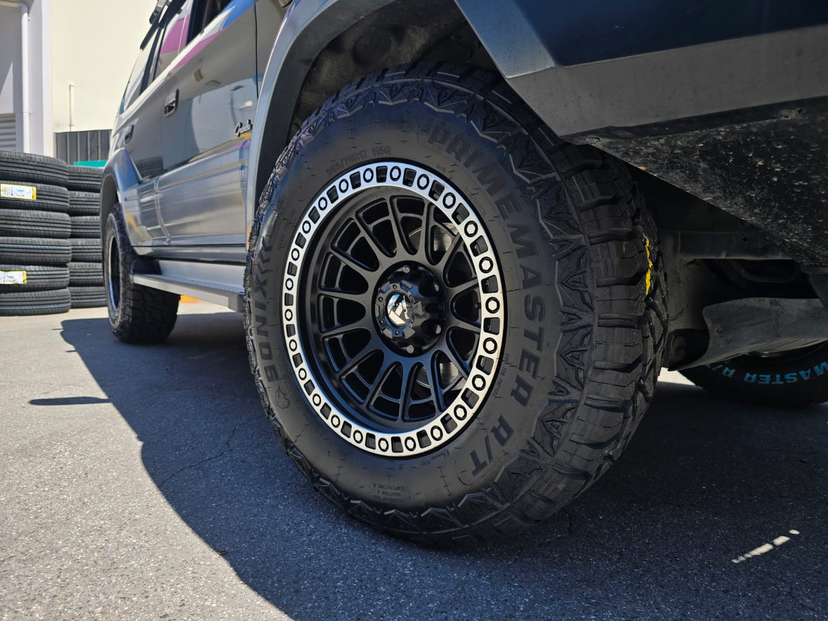 MATTE BLACK M/RING 17" FF43 WHEEL AND TYRE PACKAGE