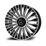 MC822 GLOSS BLACK MACHINED FACE