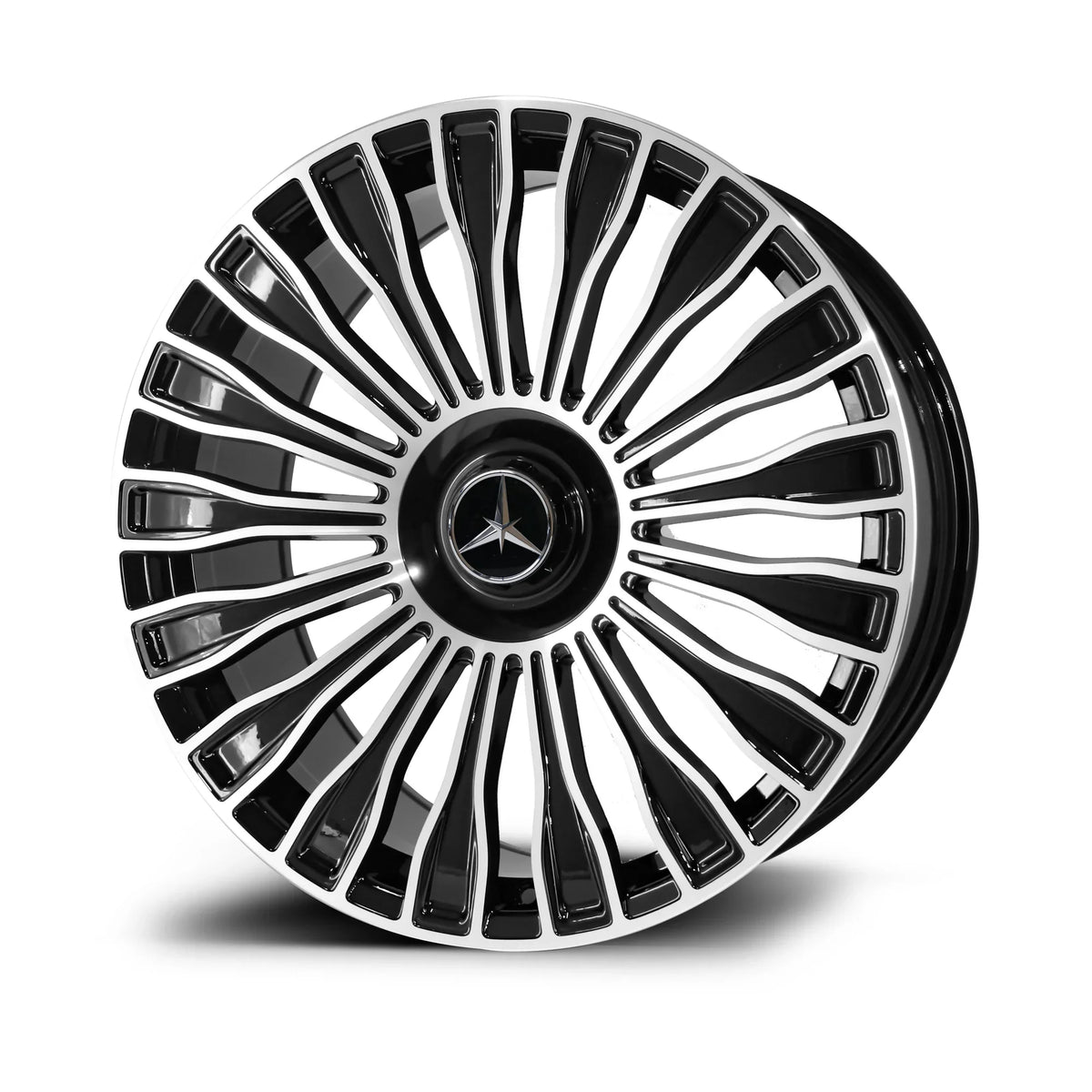 MC822 GLOSS BLACK MACHINED FACE
