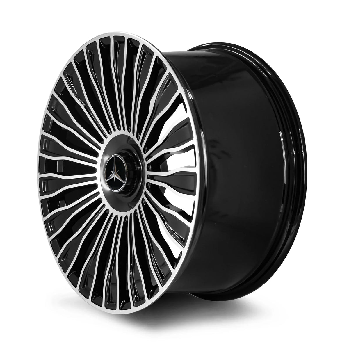 MC822 GLOSS BLACK MACHINED FACE