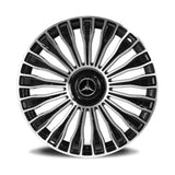 MC822 GLOSS BLACK MACHINED FACE