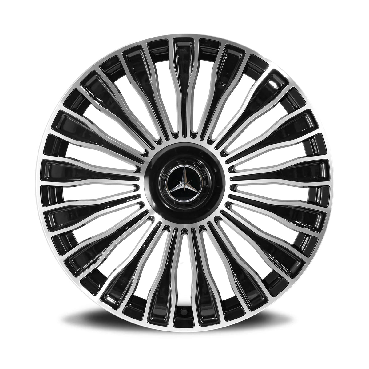 MC822 GLOSS BLACK MACHINED FACE