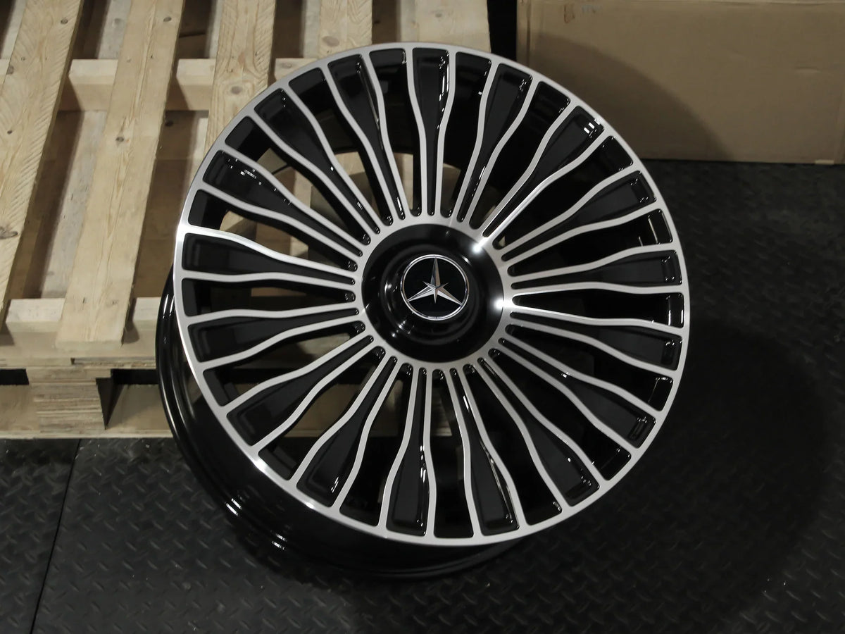 MC822 GLOSS BLACK MACHINED FACE