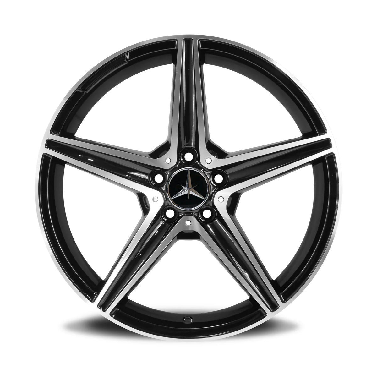 MC825 GLOSS BLACK MACHINED FACE