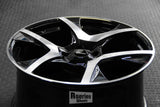 VF2 GLOSS BLACK MACHINED FACE