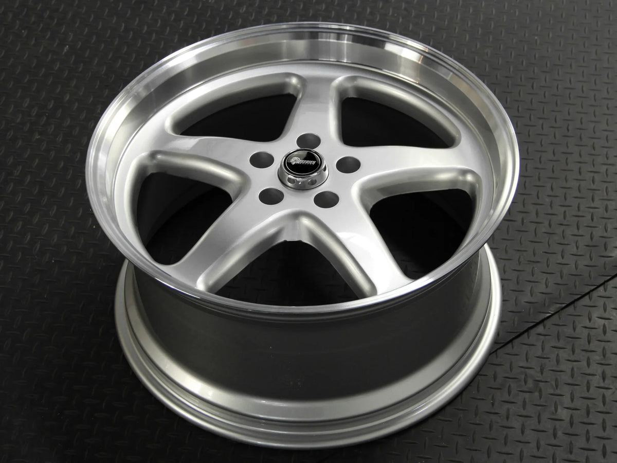 WS MAX GREY SILVER MACHINED LIP