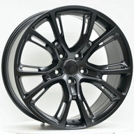 JEEP GRAND CHEROKEE SRT8 WK2 SPIDER MONKEY 20" REPLICA WHEEL l SATIN BLACK