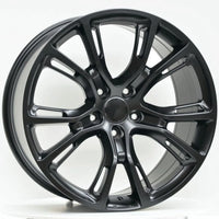 JEEP GRAND CHEROKEE SRT8 WK2 SPIDER MONKEY 20" REPLICA WHEEL l SATIN BLACK