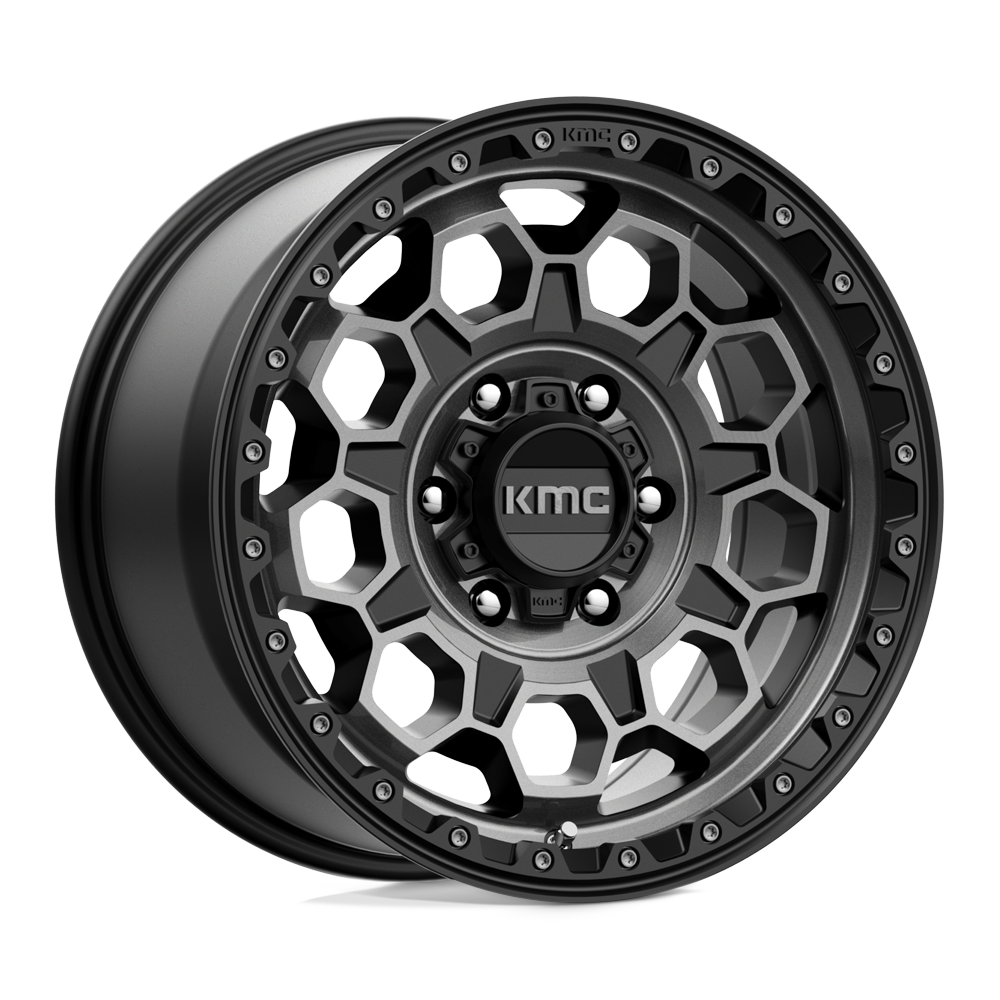KMC IMPACT TREK SATIN BLACK W/ GRAY TINT