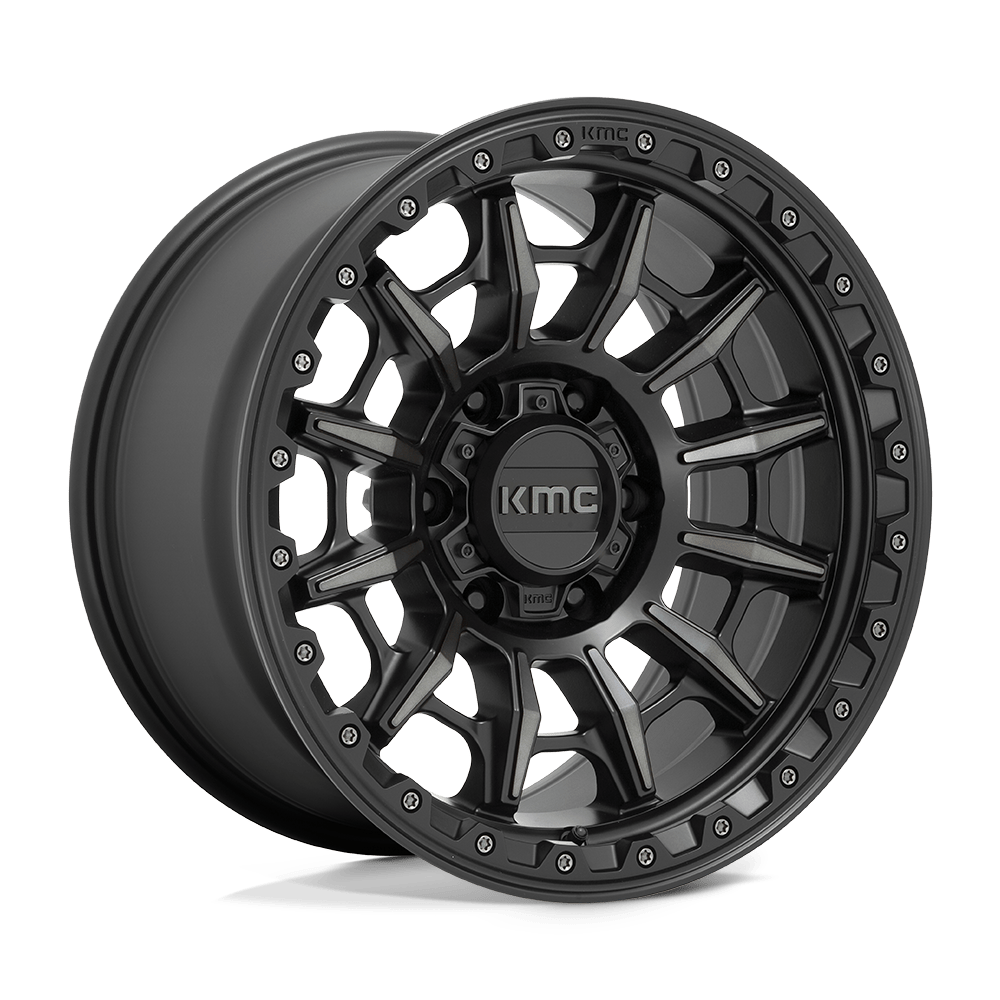 KMC CARNAGE SATIN BLACK W/ GRAY TINT