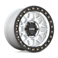 KMC GRS MACHINED W/ SATIN BLACK LIP