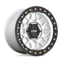 KMC GRS MACHINED W/ SATIN BLACK LIP